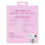 ست براش ۴ تیکه مینی ریل تکنیک REAL TECHNIQUES MINI HOIDAZE BRUSH + SPONGE SET - Image 6