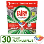 قرص ماشین ظرفشویی فیری پلاتینیوم پلاس FAIRY PLATINUM PLUS بسته 30 عددی - Image 6