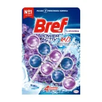 خرید و قیمت خوشبو کننده توالت برف توپی رایحه لاوندر Bref POWER AKTIV LAVENDER بسته 8 عددی
