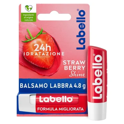 خرید و قیمت بالم لب لابلو طعم توت فرنگی Labello STAWBERRY