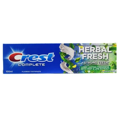 خرید و قیمت خمیر دندان کرست مدل هربال فرش Crest HERBAL FRESH حجم 100 میلی لیتر