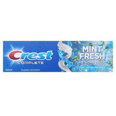 خرید و قیمت خمیر دندان کرست مدل ماینت فرش (نعنایی) Crest MINT FRESH حجم 100 میلی لیتر