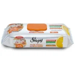 خرید و قیمت دستمال آشپزخانه اسلیپی رایحه پرتقال Sleepy Easy Clean portakal بسته 50 عددی