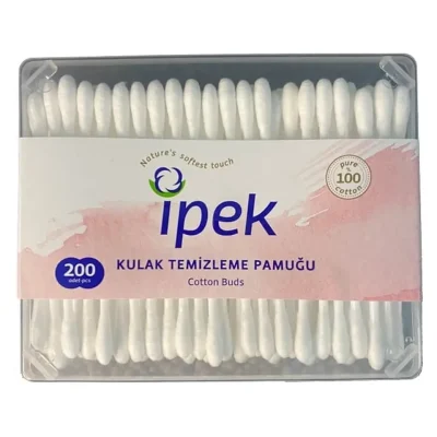 خرید و قیمت گوش پاک کن ایپک ipek KULAK TEMIZLEME PAMUCU بسته 200 عددی