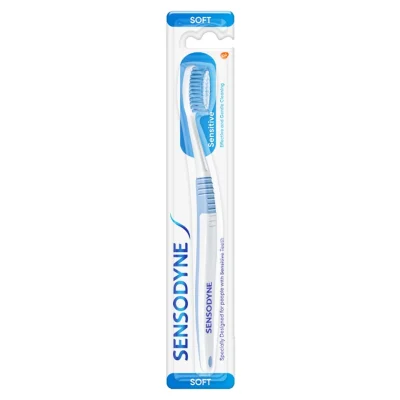 خرید و قیمت مسواک سنسوداین فرچه نرم مدل سنستیو SENSODYNE SENSITIVE