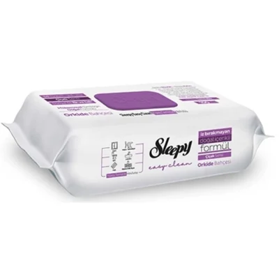 خرید و قیمت دستمال مرطوب سطوح چند منظوره اسلیپی رایحه لاوندر Sleepy Easy Clean Yüzey Temizlik Havlusu بسته 100 عددی