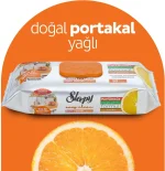خرید و قیمت دستمال آشپزخانه اسلیپی رایحه پرتقال Sleepy Easy Clean portakal بسته 50 عددی