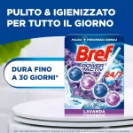 خرید و قیمت خوشبو کننده توالت برف توپی رایحه لاوندر Bref POWER AKTIV LAVENDER بسته 8 عددی