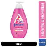 شامپو مو بچه جانسون حاوی عصاره آرگان Johnson ışıldayan parlaklık şampuan حجم 750 میلی لیتر - Image 2