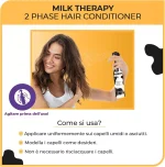 اسپری دوفاز مورفوس مخصوص موهای خشک و موخوره مدل تراپی شیری MORFOSE MILK THERAPY حجم 400 میلی لیتر - Image 3