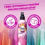 خرید و قیمت اسپری ضد چروک و خوشبو کننده لباس یوموش رایحه ارکیده Yumos JET FRESH GİYSİ SPREYİ Orkide حجم 200 میلی لیتر