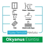 دستمال مرطوب سطوح چند منظوره اسلیپی رایحه اقیانوس Sleepy Ocean Yüzey Temizlik Havlusu بسته 100 عددی - Image 4