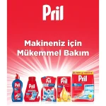 قرص جرمگیر ماشین ظرفشویی پریل Pril MAKINE TEMIZLEYIGI TABLET بسته 3 تایی - Image 5