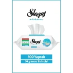 دستمال مرطوب سطوح چند منظوره اسلیپی رایحه اقیانوس Sleepy Ocean Yüzey Temizlik Havlusu بسته 100 عددی - Image 5