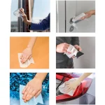 خرید و قیمت دستمال مرطوب سطوح چند منظوره اسلیپی رایحه لاوندر Sleepy Easy Clean Yüzey Temizlik Havlusu بسته 100 عددی