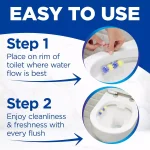 خرید و قیمت خوشبو کننده توالت برف توپی رایحه لیمو Bref POWER AKTIV LEMON بسته 8 عددی