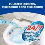 خوشبو کننده توالت برف توپی رایحه اقیانوس Bref POWER AKTIV OCEAN بسته 12 عددی - Image 7