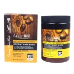 خرید و قیمت ماسک مو داخل حمام بدون سولفات ۹۵% آرگان مدل ماسک مو کرمی ARGAN OIL creamy hair mask حجم 1000 میلی لیتر