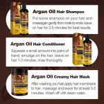 خرید و قیمت شامپو مو بدون سولفات ۹۵% آرگان مدل آگارن و پروتین ARGAN OIL shampoo حجم 900 میلی لیتر