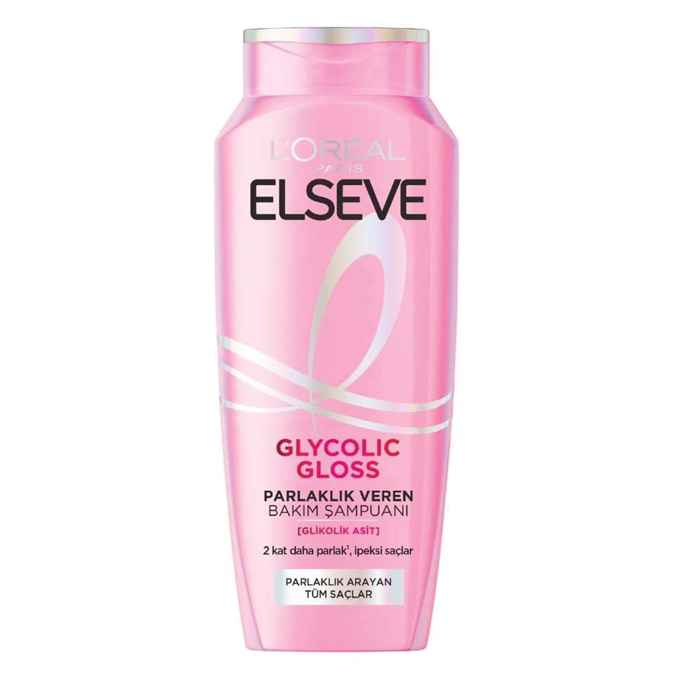 01 خرید و قیمت شامپو مو لورآل السیو براقکننده گلیکولیک L’Oréal Elseve GLYCOLIC GLOSS حجم 300 میلی لیتر