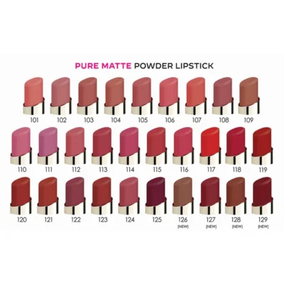 خرید و قیمت رژ جامد پودری گلدن رز شماره 126 GOLDEN ROSE PUREMATTE POWDER