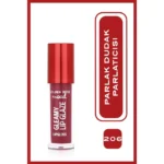 لیپ گلس گلامی گلدن رز شماره 206 (لعاب آلو) GOLDEN ROSE GLEAMY LIP GLAZE - Image 3