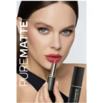 رژ جامد پودری گلدن رز شماره 125 GOLDEN ROSE PUREMATTE POWDER - Image 4