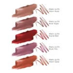 خرید و قیمت کیت رژ لب مایع ۲۴ ساعته +مداد گلدن رز (WARM NUDE) GOLDEN ROSE matte lip kit