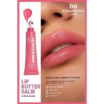 خرید و قیمت لیپ باتر بالم گلدن رز شماره 06 (توت‌فرنگی) GOLDEN ROSE LIP BUTTER BALM حجم 13.5 میلی لیتر