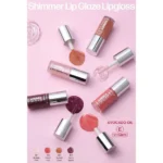 لیپ گلس گلامی گلدن رز شماره 254 (بری اسپارک) GOLDEN ROSE SHIMMER LIP GLAZE - Image 5