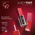 خرید و قیمت تینت لب و گونه جویسی گلدن رز شماره 01 (سوربه هلو) GOLDEN ROSE JUICYTINT LIP & CHEEK STAIN