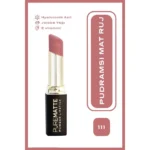 رژ جامد پودری گلدن رز شماره 111 GOLDEN ROSE PUREMATTE POWDER - Image 6