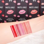 خرید و قیمت کیت رژ لب مایع ۲۴ ساعته +مداد گلدن رز (WARM NUDE) GOLDEN ROSE matte lip kit
