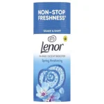 خرید و قیمت بوستر خوشبو کننده لباس لنور رایحه بیداری بهار Lenor IN-WASH SCENT BOOSTER وزن 155 گرم
