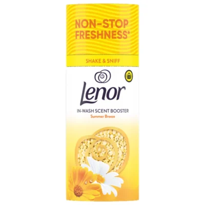 خرید و قیمت بوستر خوشبو کننده لباس لنور رایحه نسیم تابستانی Lenor IN-WASH SCENT BOOSTER وزن 155 گرم