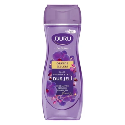خرید و قیمت شامپو بدن دورو رایحه ارکیده DURU DUŞ JELİ حجم 450 میلی لیتر