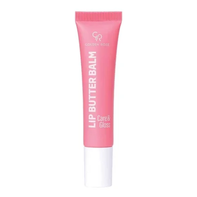 خرید و قیمت لیپ باتر بالم گلدن رز شماره 01 (آدامسی) GOLDEN ROSE LIP BUTTER BALM حجم 13.5 میلی لیتر