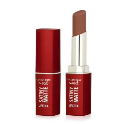خرید و قیمت رژ جامد مات ساتینی گلامی گلدن رز شماره 01 (نود طبیعی) GOLDEN ROSE SATINY MATTE