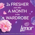 خرید و قیمت بوستر خوشبو کننده لباس لنور رایحه شکوفهٔ خاص و سوسن مهتاب Lenor IN-WASH SCENT BOOSTER وزن 155 گرم
